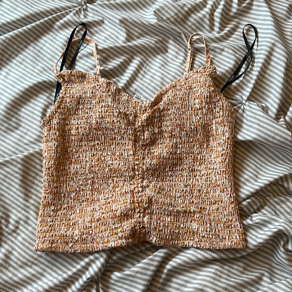 Forever 21 smocked tank top